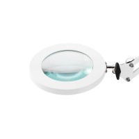 Kosmetologinė mini lempa-lupa LED Glow, balta