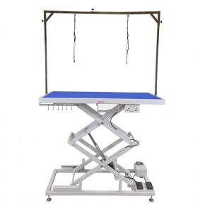 Elektrinis kirpimo stalas Blovi Upper Pro, 125cm x 65cm, mėlynas