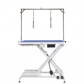 Elektrinis kirpimo stalas Blovi Callisto Pro, 125cm x 65cm, mėlynas