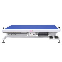 Elektrinis kirpimo stalas Blovi Callisto Pro, 125cm x 65cm, mėlynas