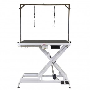 Elektrinis kirpimo stalas Blovi Callisto Pro, 125cm x 65cm, juodas