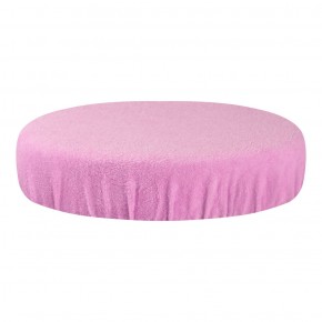 Kilpinis užvalkalas kėdutei su guma, rožinis
