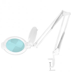 Kosmetologinė LED lempa MOONLIGHT 8013/6", tvirtinama prie paviršių, baltos spalvos
