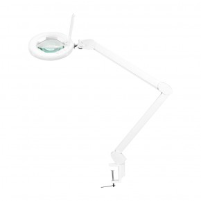 Kosmetologinė lempa-lupa su šviesios reguliavimu LED GLOW 8021