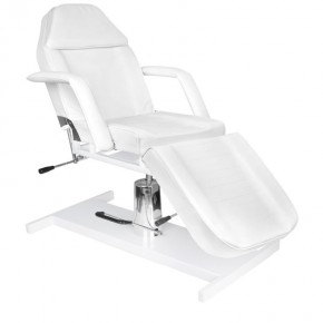 Hidraulinis kosmetologinis krėslas Basic 210, baltas