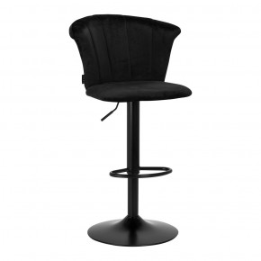 Baro kėdė 4Riko Aksamit QS-B801, juoda