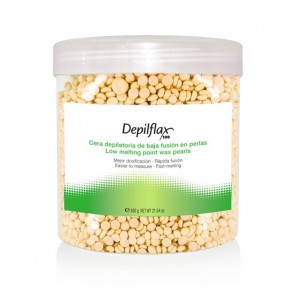 Kietasis vaškas granulėmis Depilflax natūralus, 600 g