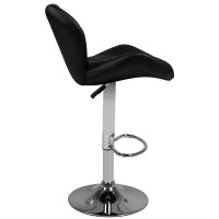 Reguliuojama baro kėdė, juoda M01
