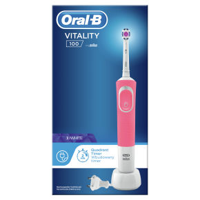 Dantų šepetėlis ORAL-B vitality 100 pink D100.413 3DW