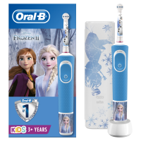 Dantų šepetėlis ORAL-B vitality 100 kids D100.413.2KX "Frozen" + dėklas